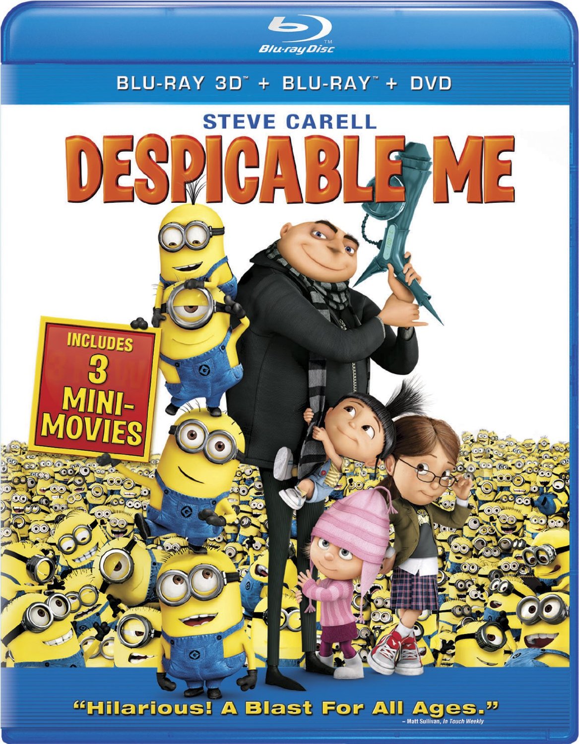 Despicable Me (Blu-Ray 3D) (3 Disc) (3-D) (Ultraviolet Digital Copy) (Eng/Spa/Fre) 2010